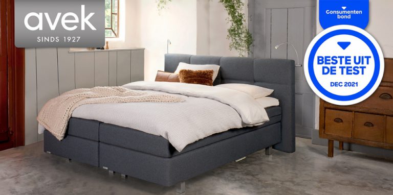 The Original Boxspring Ninety Van Avek Als Beste Getest! - Wagenmans Wonen