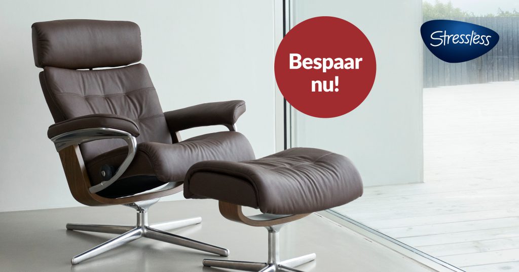 Bespaar op jouw Erik relaxfauteuil van Stressless® bij Wagenmans wonen en slapen in Lemelerveld