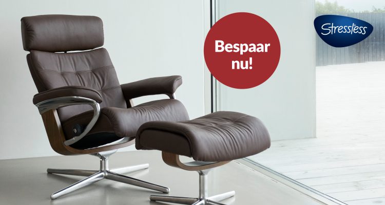 Bespaar op jouw Erik relaxfauteuil van Stressless® bij Wagenmans wonen en slapen in Lemelerveld